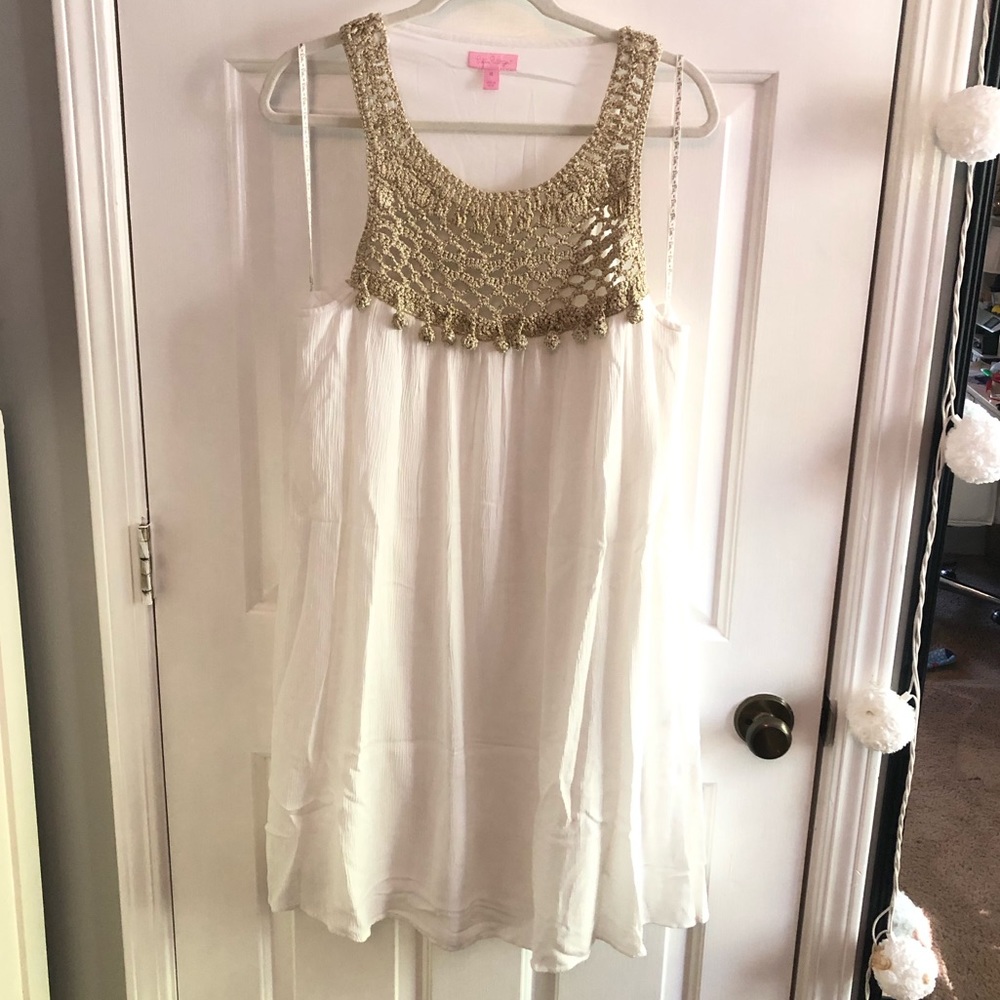 White Lilly Pulitzer Dress